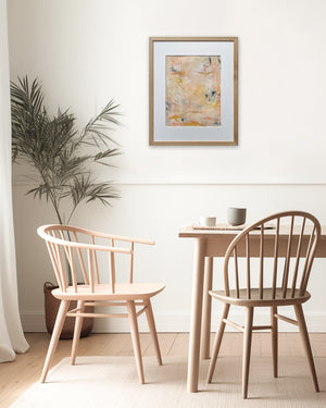 Murmured Promises | Acrylic Painting on Watercolour Paper