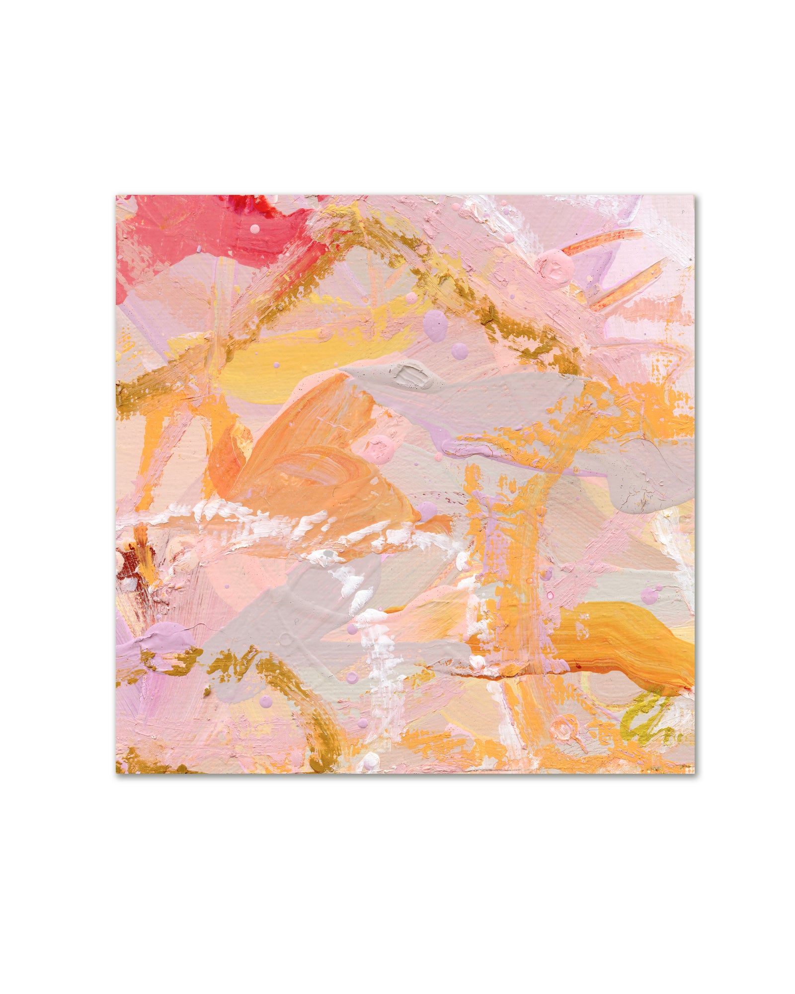 Sweet Love | Mini Acrylic Painting Colour Study