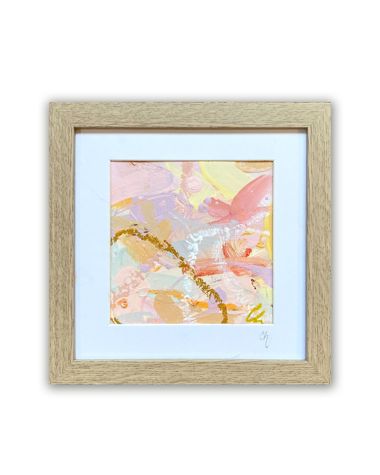 Gentle Love | Mini Acrylic Painting Colour Study