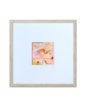 Blushing Love | Mini Acrylic Painting Colour Study