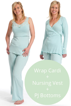 Nursing Vest Lace Scoop Neck Indie