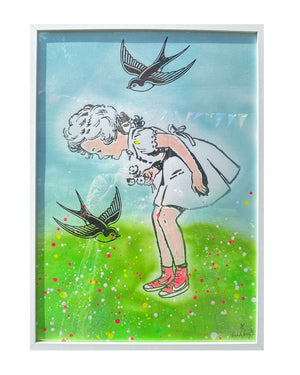 NY04 Meadow Walk Screen Print by Nick Young