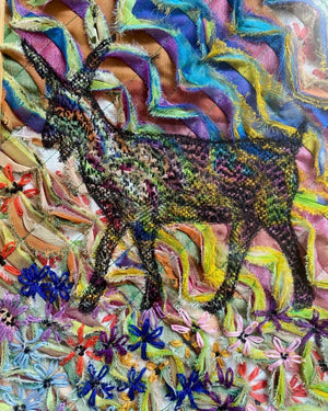 SJR11 Goats Garden by Sara Joy Rickard