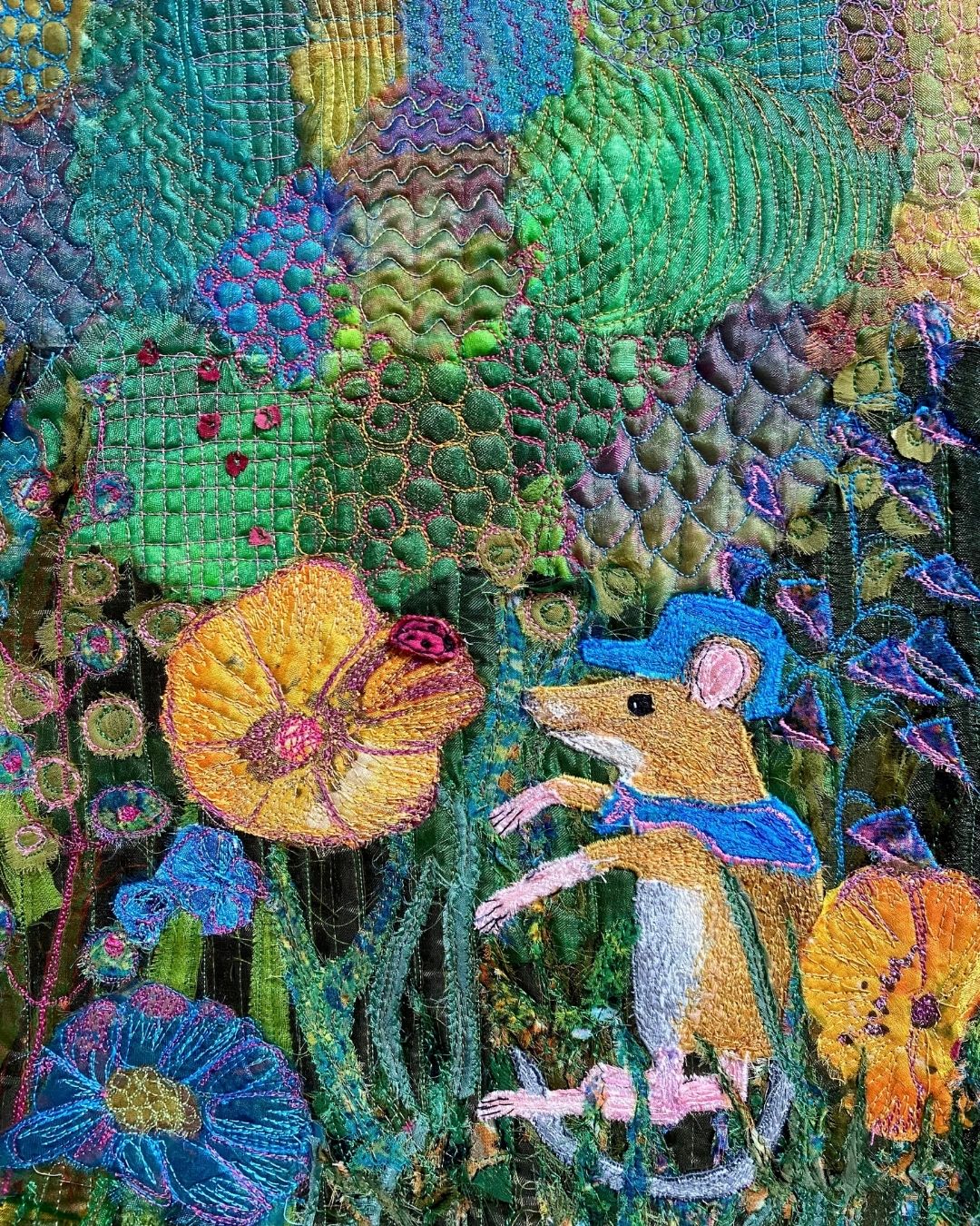 SJR09 Sniffing Wild Flowers by Sara Joy Rickard