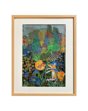 SJR09 Sniffing Wild Flowers by Sara Joy Rickard