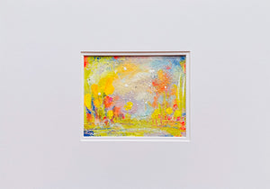 Water's Edge III | Floral Abstract on Watercolour Paper