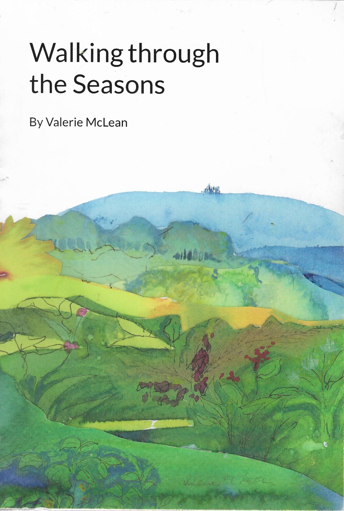 VM05 Walking through the seasons Book from Valerie McLean