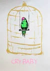 NY03 Cry Baby Screen Print by Nick Young