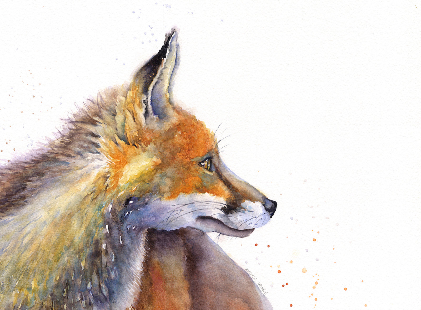 KT18 Outfoxed no.15 Limited Edition Print by Kirstie Trobe