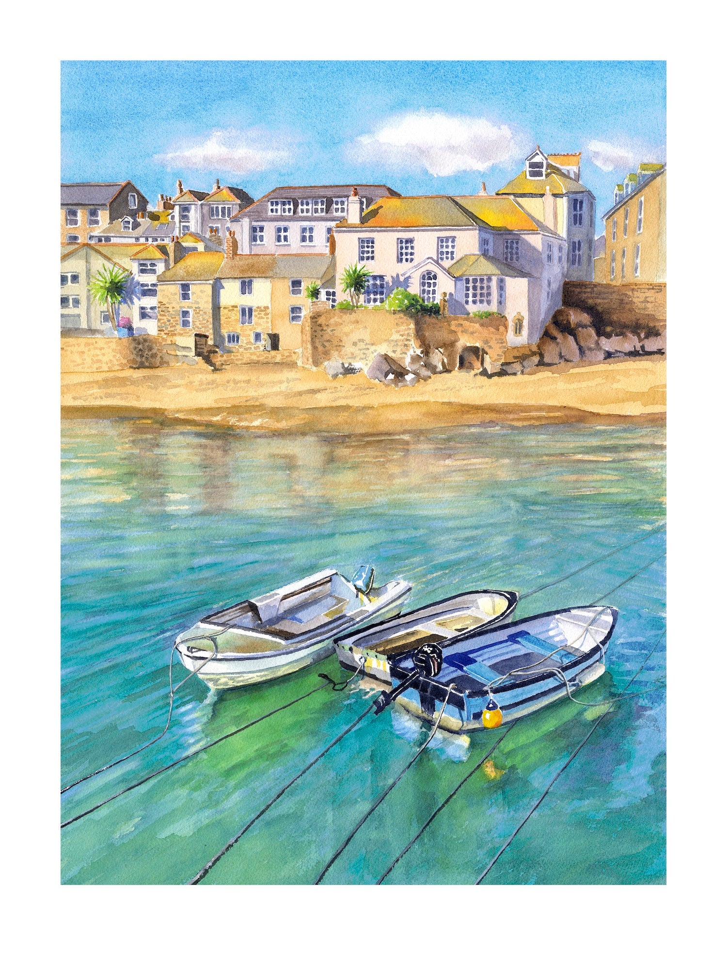 KT19 St Ives 8”x10” Giclée Print by Kirstie Trobe