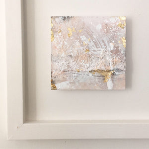 Lost in translation abstract painting 20cm x 20cm