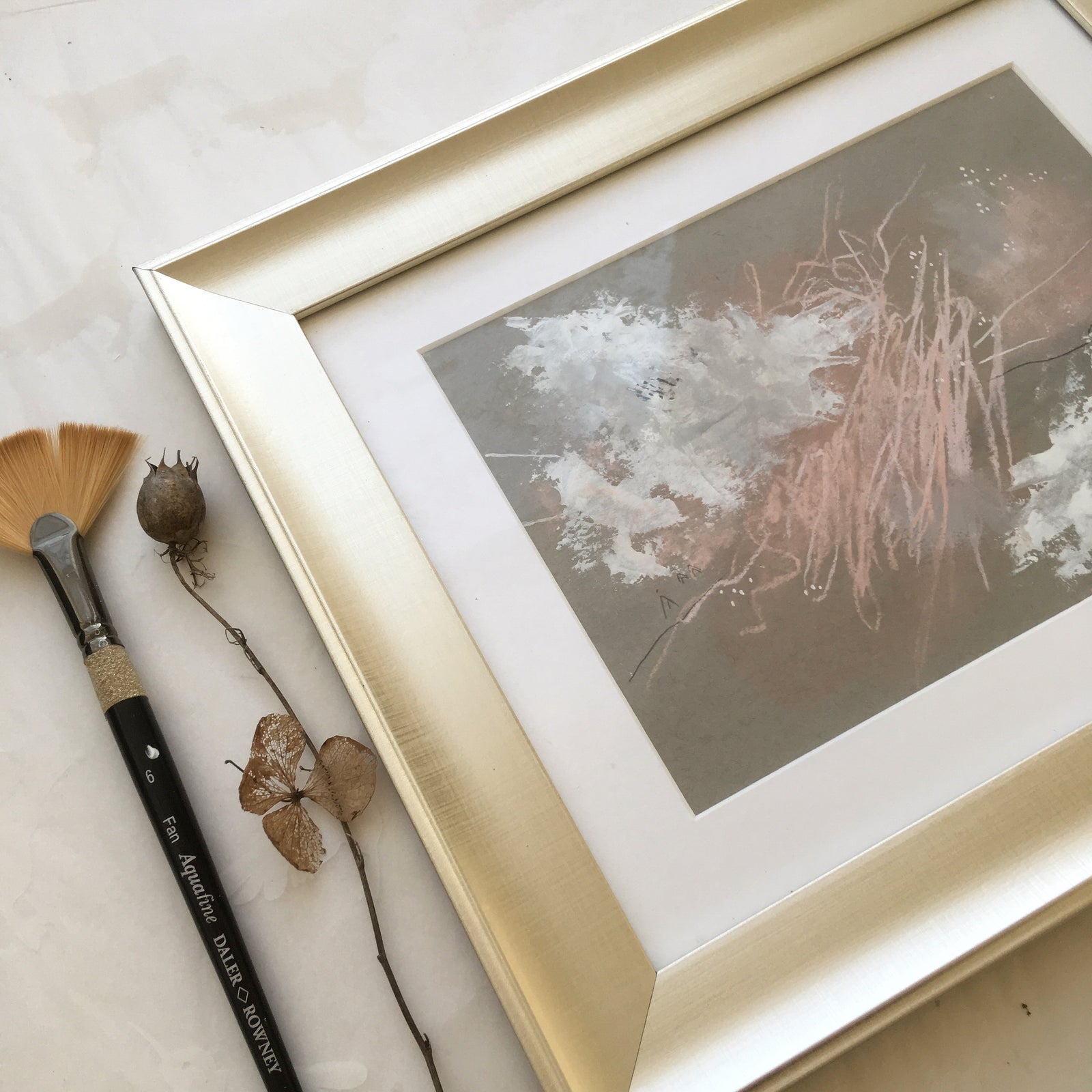 In You I Trust 2 Small Abstract Painting