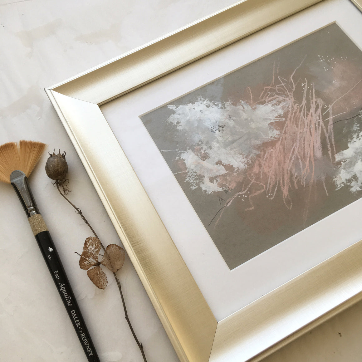In You I Trust 2 Small Abstract Painting