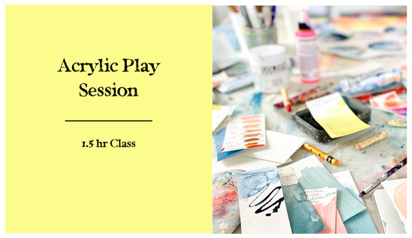 Acrylic Play Session