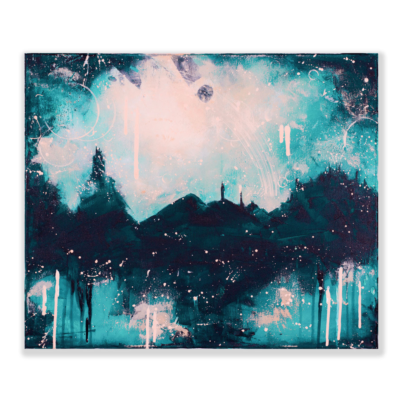 Castles in the Sky Painting  50cm x  60cm