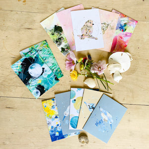 Greetings Card Flourish Green Rainforest