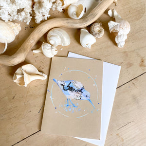 Greetings Card Neutral Sandpiper Bethany