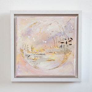 Love afire | Abstract Landscape Painting on 20cm canvas