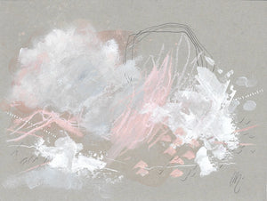 In You I Trust 3 Small Abstract Painting