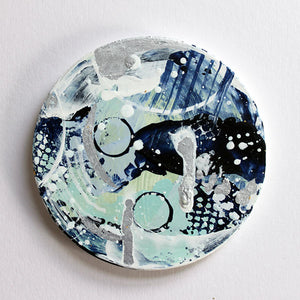 Distant Shores hand painted coasters