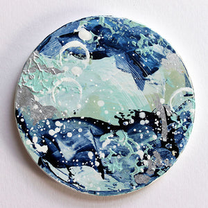 Distant Shores hand painted coasters