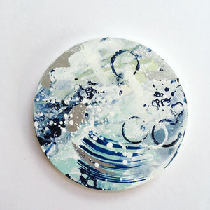 Distant Shores hand painted coasters