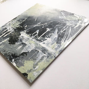 Shadows and Snowlight 6 Abstract painting