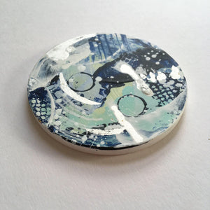 Distant Shores hand painted coasters