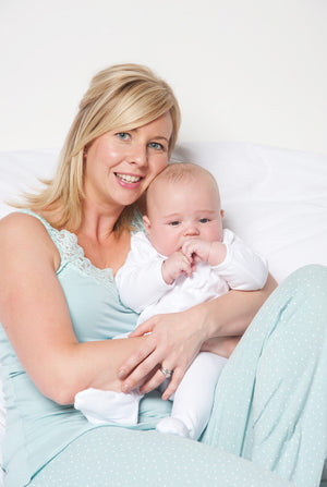 Mother and Baby Cuddling Maternity Pyjama Set