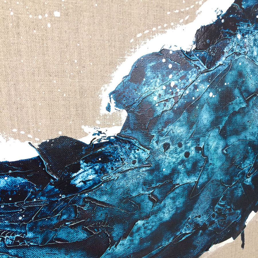 Moonscape 2 Aphrodite Acrylic on canvas 60cm x 60cm