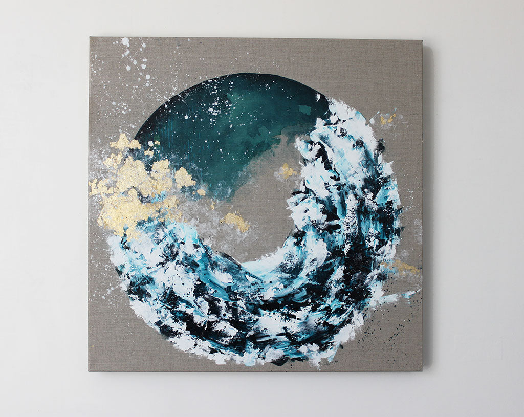 Moonscape 27 Momentum Abstract 60cm x 60cm