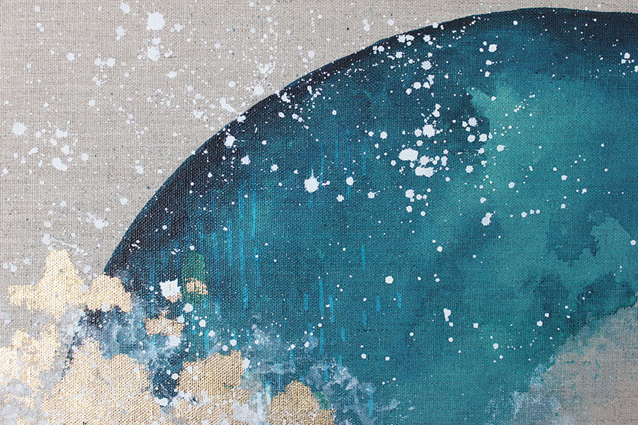Moonscape 27 Momentum Abstract 60cm x 60cm