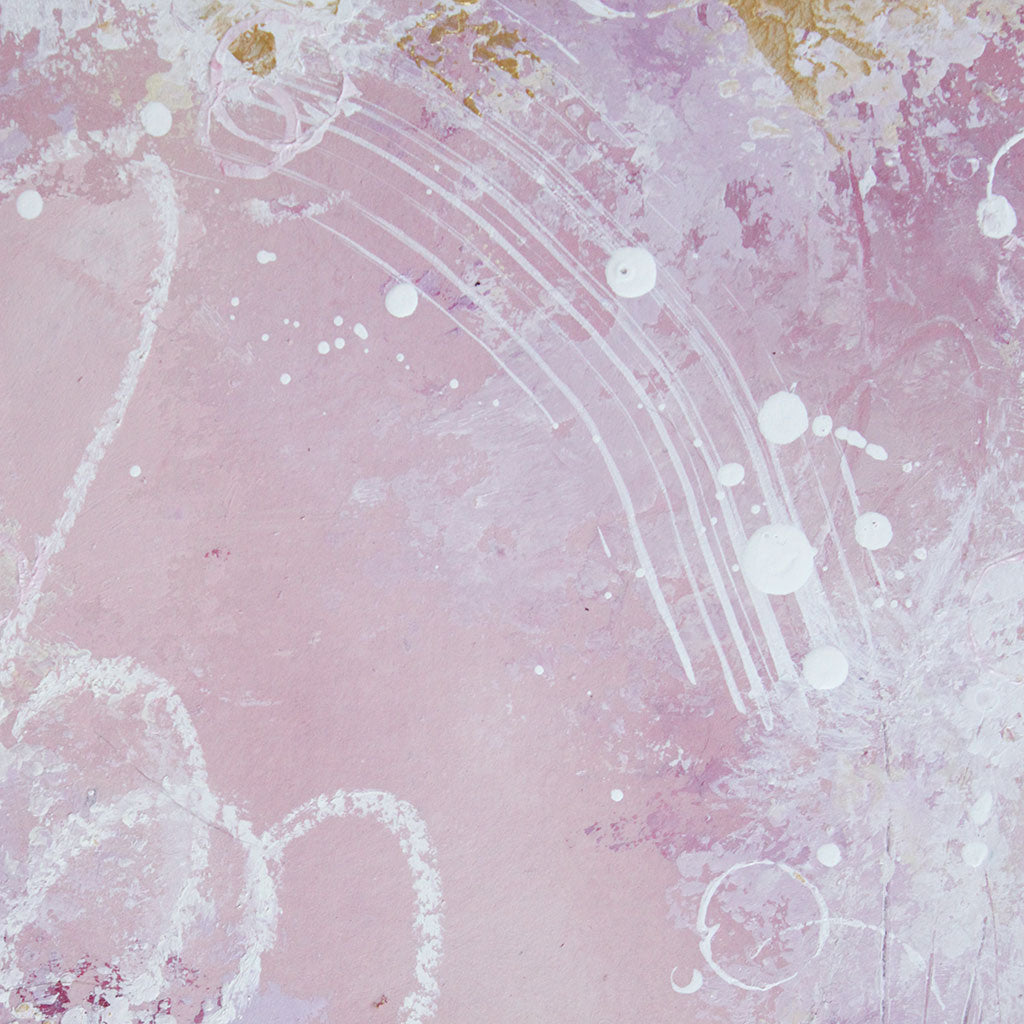Entranced Framed Abstract Painting 35.5cm x 35.5cm | 14" sq