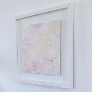Stardust Framed Abstract Painting 44cm x 44cm