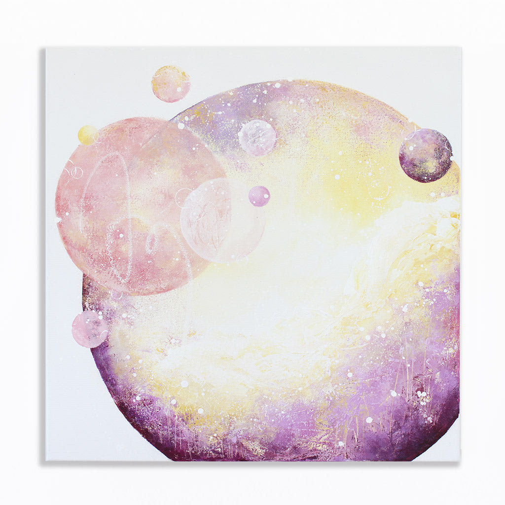 Enchanted Moon Painting 60cm sq 24" sq