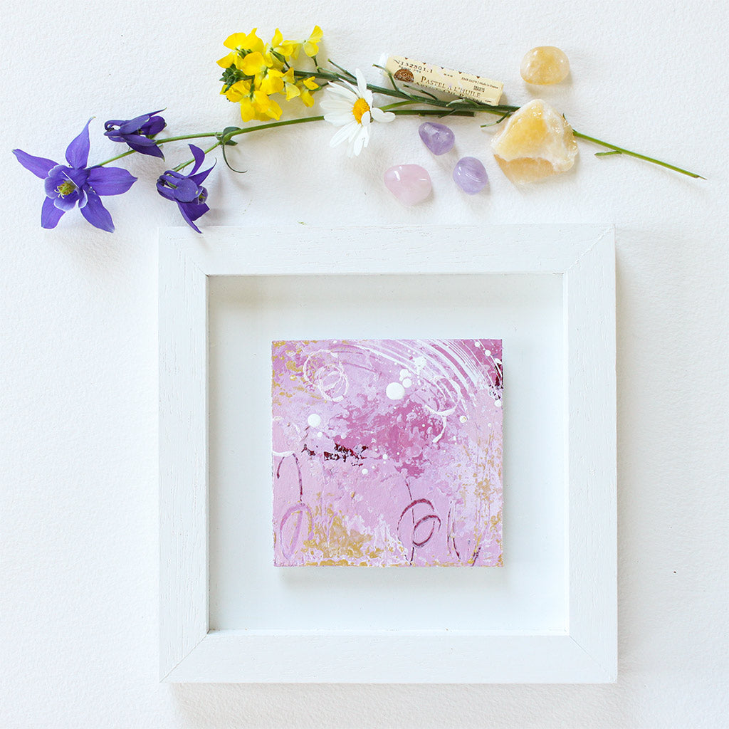 Wisp Mini Abstract Landscape 20cm x 20cm