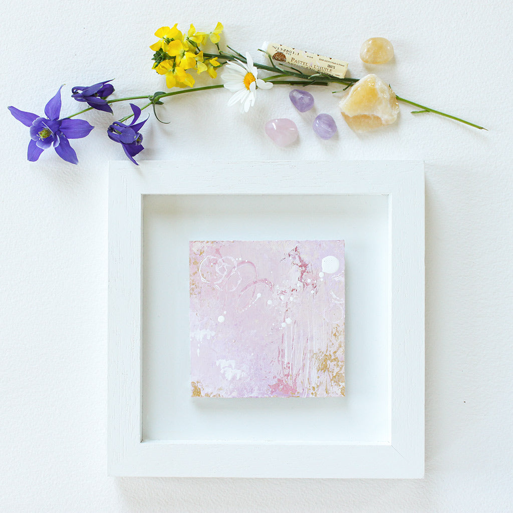 Sweet Faith Mini Abstract Painting 20cm x 20cm