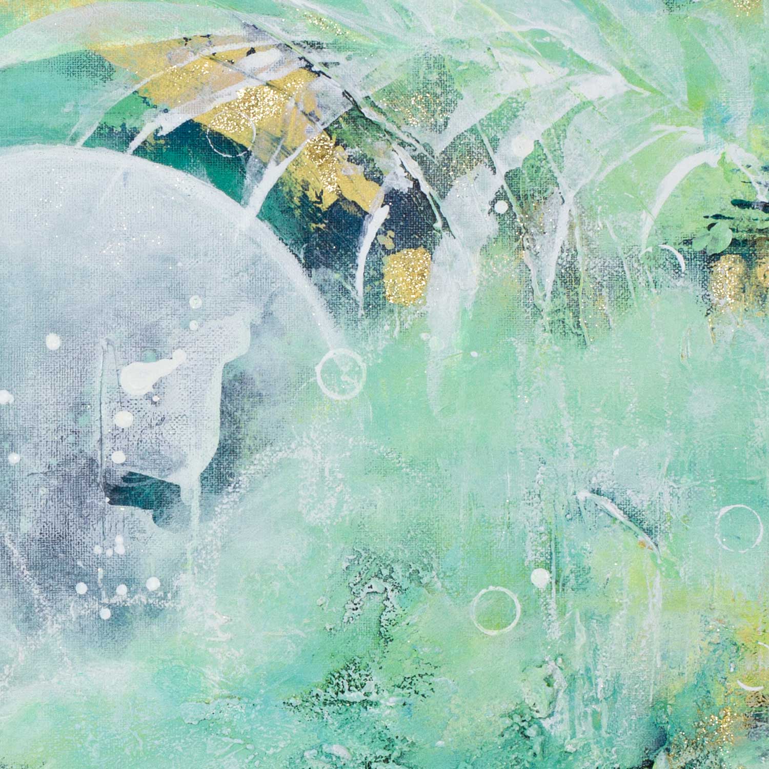 Utopia  |  Green Rainforest Painting