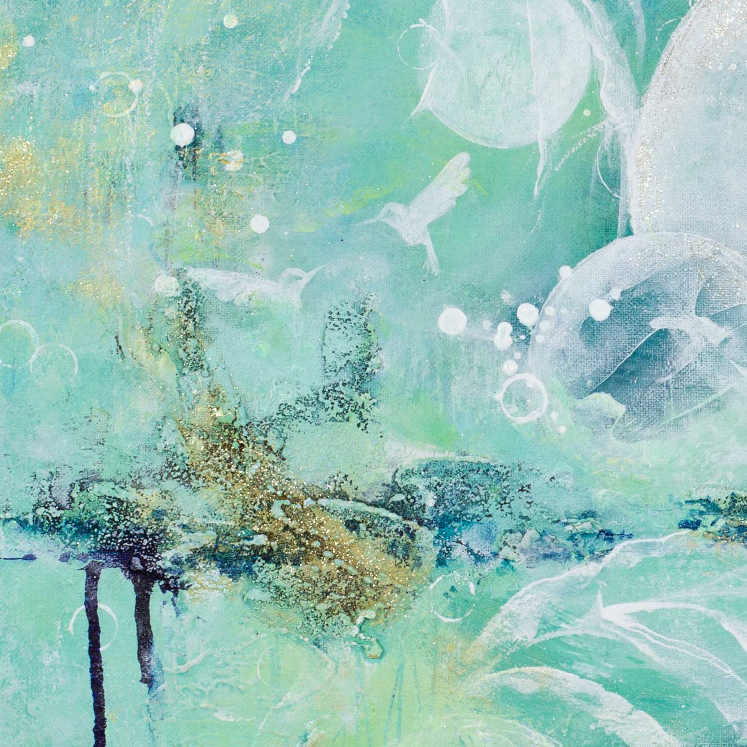 Utopia  |  Green Rainforest Painting