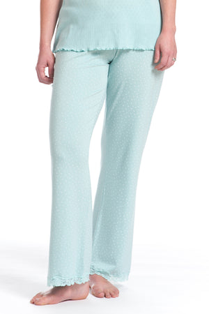 Maternity PJ Bottoms Speckled Duck Egg