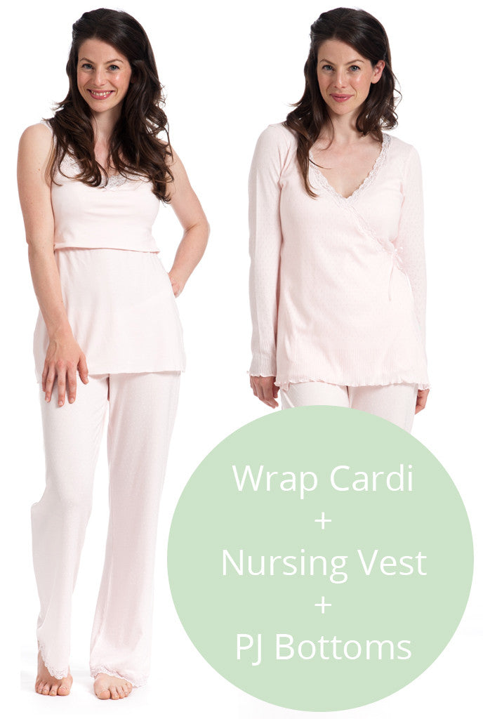 Nursing pyjamas set  Nursing & Maternity Nightwear UK - Charlotte Keating  ARTIST