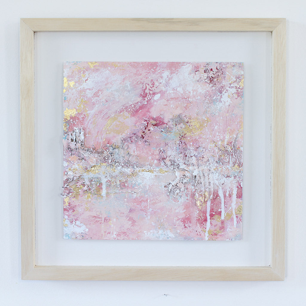 Tender Light Abstract Painting 44cm x 44cm