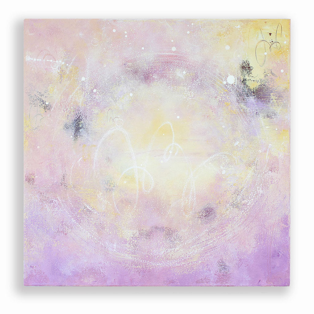 Transcendence Abstract Painting 60cm sq 24" sq