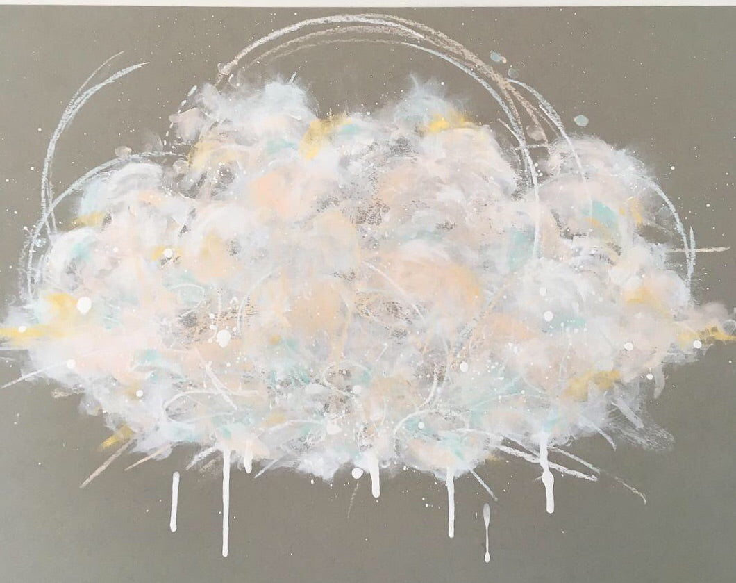 Cloudburst 33 Original Abstract Acrylic Painting